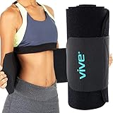 Vive Waist Trimmer - Ab and Stomach Workout Wrap - Back Support Sweat Abdominal Belt - Neoprene...