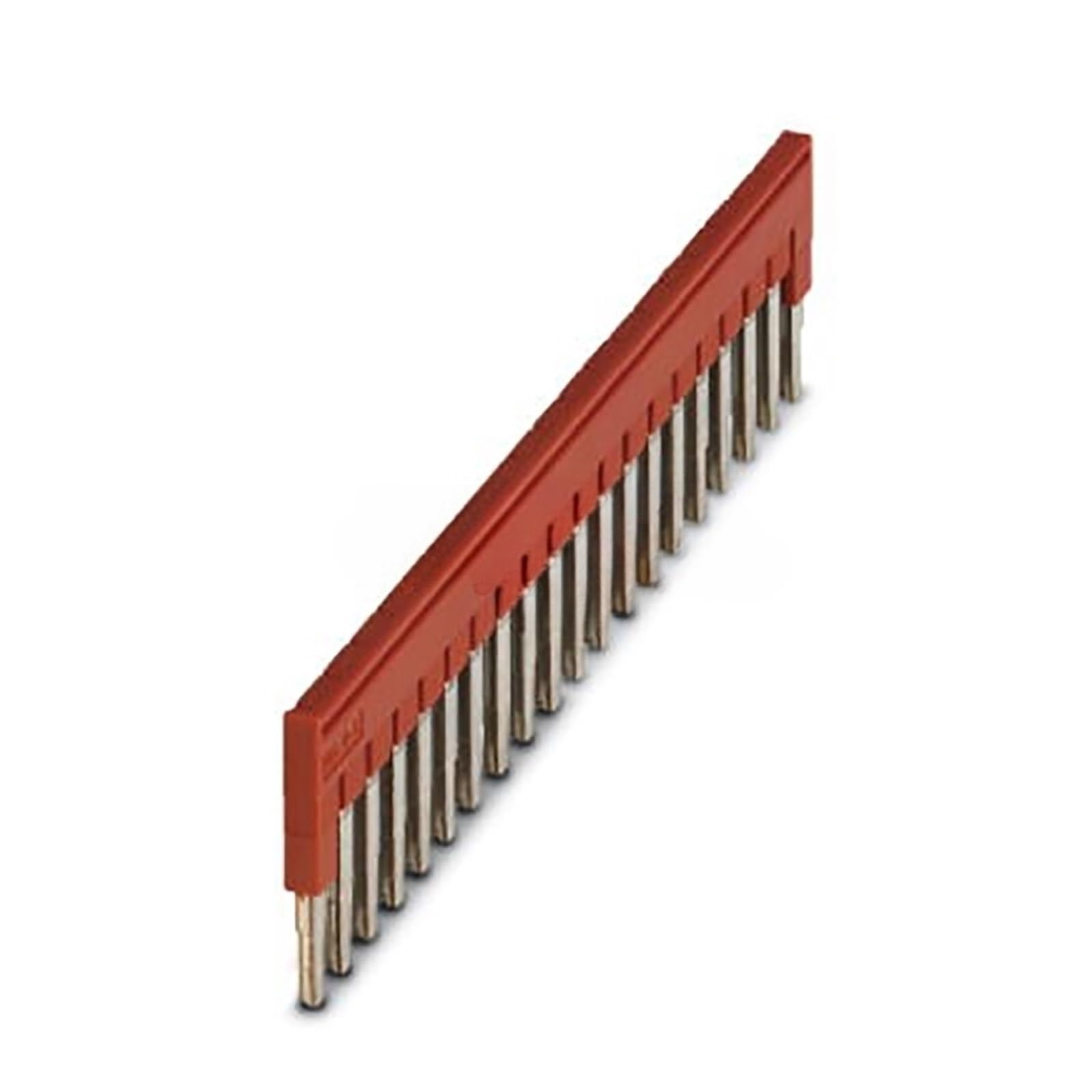 Puente enchufable FBS 20-5 rojo de 20 posiciones para distribución de corriente 2