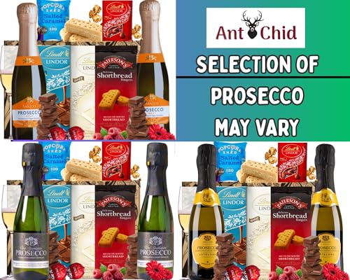 Prosecco Gift Hamper with Lindt Chocolates and Popcorn Shed Salted Caramel - Image 5
