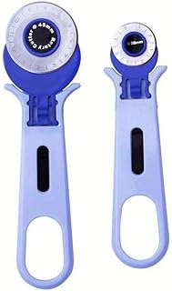 1PCS 28mm 45mm Circular Rotary Cutter Blade Patchwork Roller Wheel Leather Craft Sewing Tools Fabric Cutting Leather Craft Tool (45m)