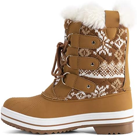 Amazon.com: POLAR - Botas de nieve cortas para invierno, impermeables,  acolchadas y cálidas : Ropa, Zapatos y Joyería