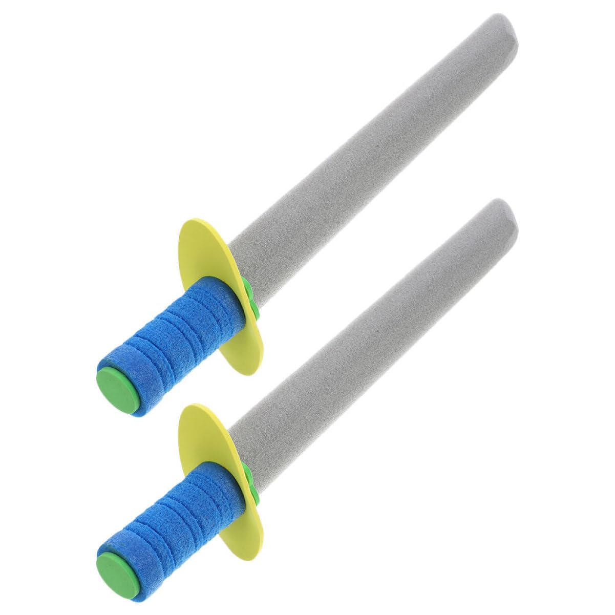 Abaodam 3sets 2pcs Foam Sword Plaything Safe Training Sword for Fencing Performance Cosplay Pirate Parties Stage Props Rounded Edges for 2pcs*3