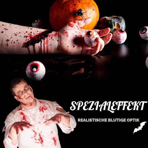 Spooktacular Creations 540ml Fake Halloween Vampirblutflasche, Kunstblut, Bühnenblut für Halloweenkostüme, Zombie… – Ansicht 3