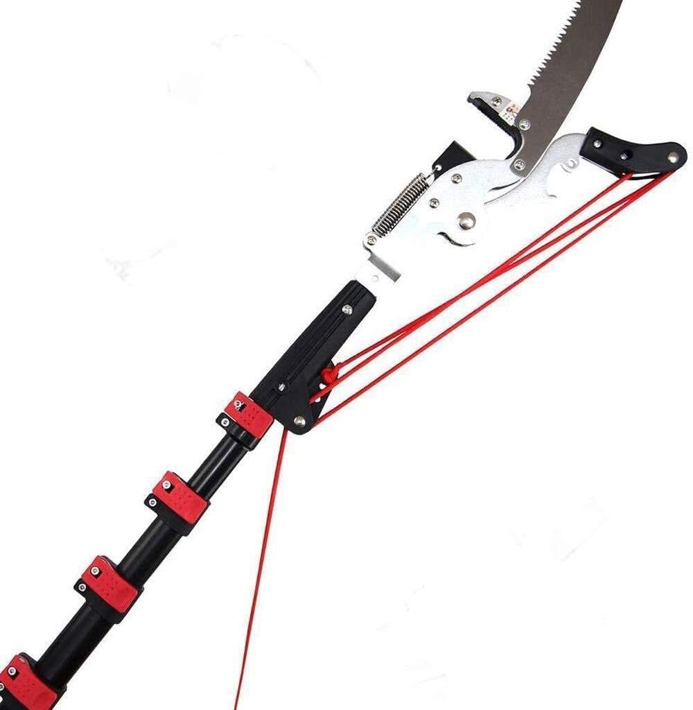 Retractable Telescopic Pruning Saw, 18FT/5.4M Extendable Pole Saw for Garden Tree Pruning, High-Altitude Branch and Leaf Trimmer Gardening Tool
