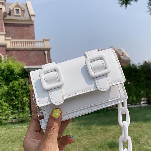 Shoulder Bag for Women Summer Beach Crossbody Bag With Chain PU Leather Handbag Shoulder Purse For Travel Party2