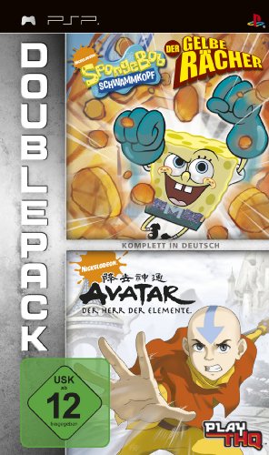 Avatar & SpongeBob Schwammkopf - Der gelbe Rächer (Doppelpack) - [PSP]