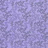 Mook Fabrics Cotton Leaves, Navy Yard