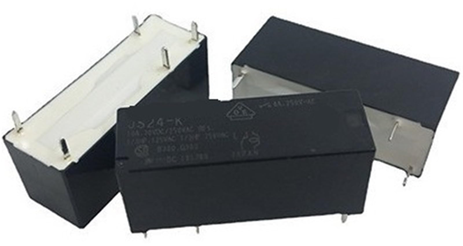 Relé de potencia pequeño JS24-K JS12 5 V 5 pines 10 A uno abierto uno cerrado(JS24-K)