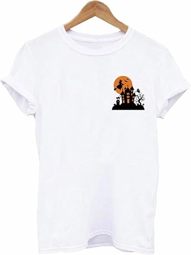 Miniatura 5 de Calcomanías para planchar en Halloween para transferencias de Halloween, 24 unidades, calcomanías de Halloween, camisetas para planchar, calcomanías