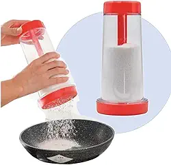 Tapioqueira Manual Premium 3 em 1 – Peneira, Polvilhador e Utensílio Prático para Tapioca e Farinha