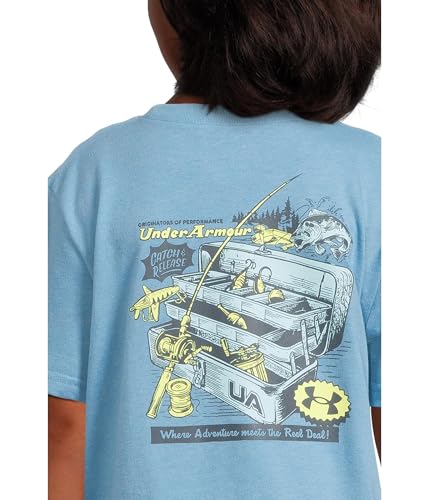 Image of Under Armour Boys' Short Sleeve Graphic T-Shirt, Soft & Comfortable, Outdoor Collection