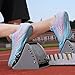 WESHIRUN Track and Field Shoes for Men Women 8 Spikes Boys and Girls Kids Running Racing Shoes Pink