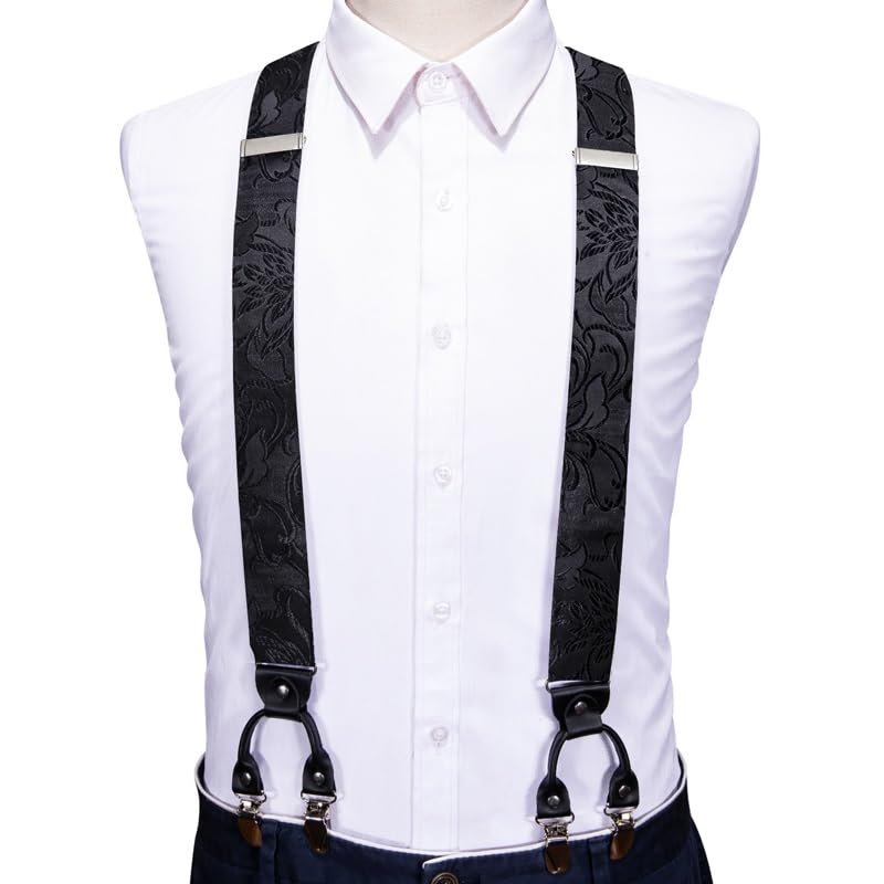 Set de tirantes, corbata y gemelos para hombre miniatura 5