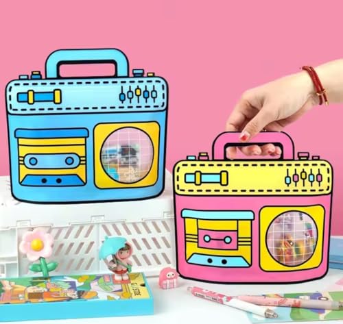 Image of VRB Dec 24pcs Foil Guddy bags, return gift bags for kids birthday, Happy Birthday Party Return Gift Bags For Boys and Girls, Colorful Gift Bag (24 pcs Radio Seal Bag)