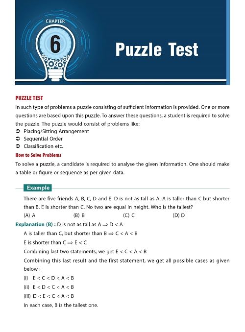 Image of MTG Olympiad Reasoning Workbook Class 9 - Enhances Lateral Thinking & Analytical Skills | Must For SOF & All Olympiad & Talent Search Exam 2025-26