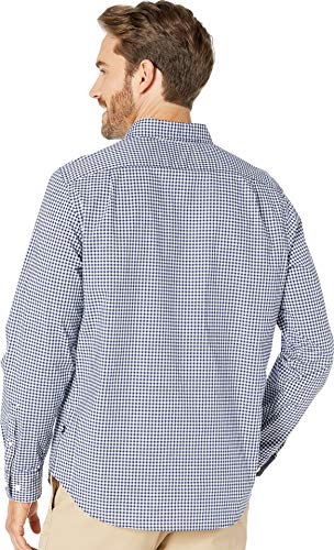Nautica mens Classic Fit Stretch Solid Long Sleeve Button Down Shirt3