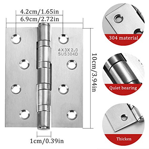 Cerniere pieghevoli in acciaio inox Cuscinetto a