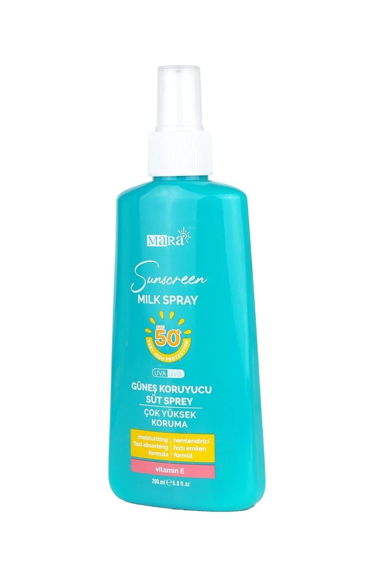 MARA GUNES KORUYUCU SUT SPREY SPF50+ 200 ml./SUNSCREEN MILK SPRAY SPF 50+ 200 ML MARA. 00044