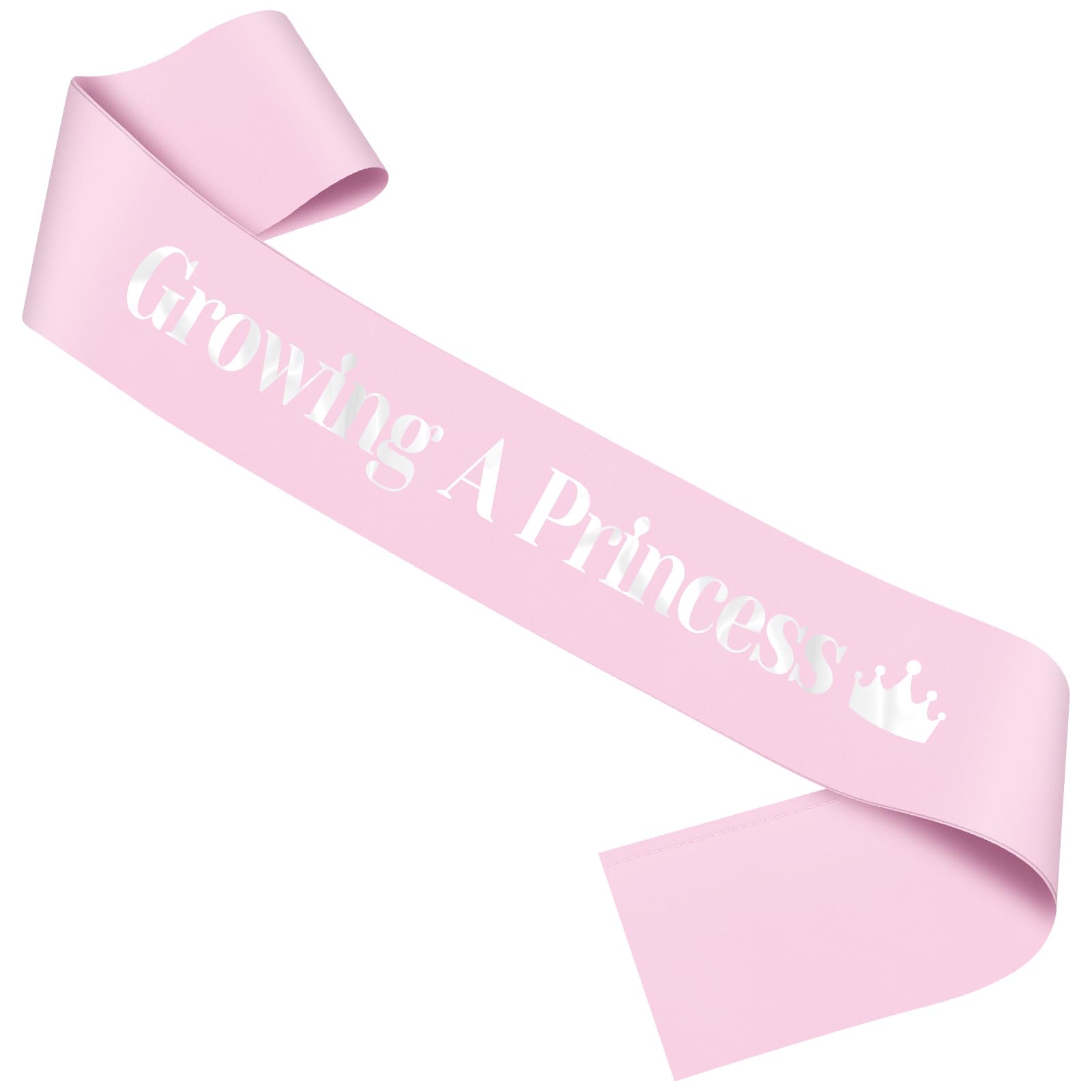 Birthday Princess Sash Birthday Gifts for Women Mom Aunt Mummy to Be Sashes for Baby Shower Party Decoration for Girls Party Favors Supplies Pink Sash for Expectant Mom