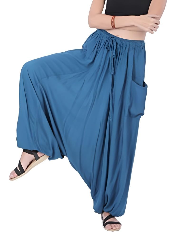 fashion passion Men & Women Loose Fit Harem Yoga Pants-picture-31