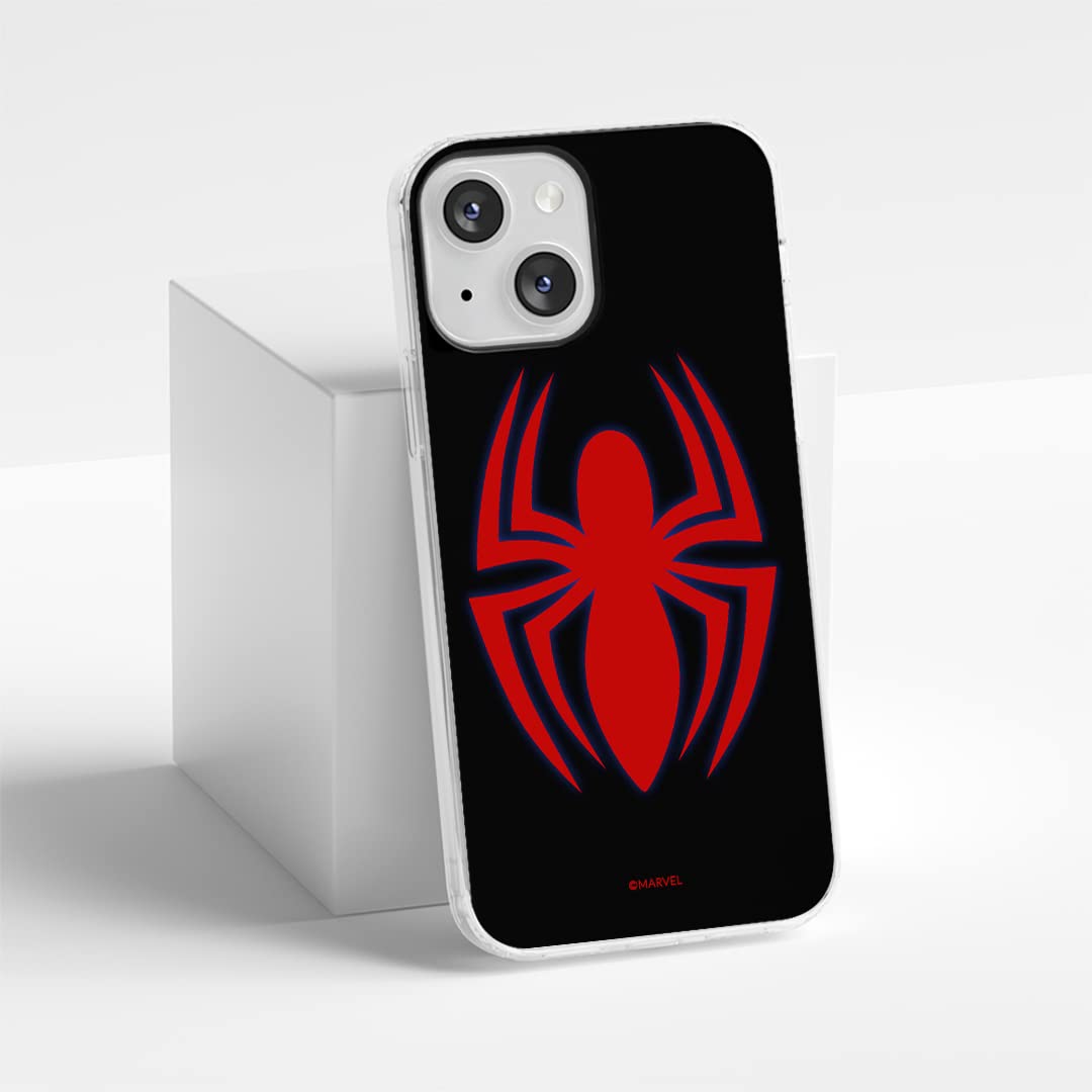 Funda Oficial Marvel De Spider-Man Para Xiaomi Mi Note 10 Lite | TPU Transparente Con Diseño Exclusivo