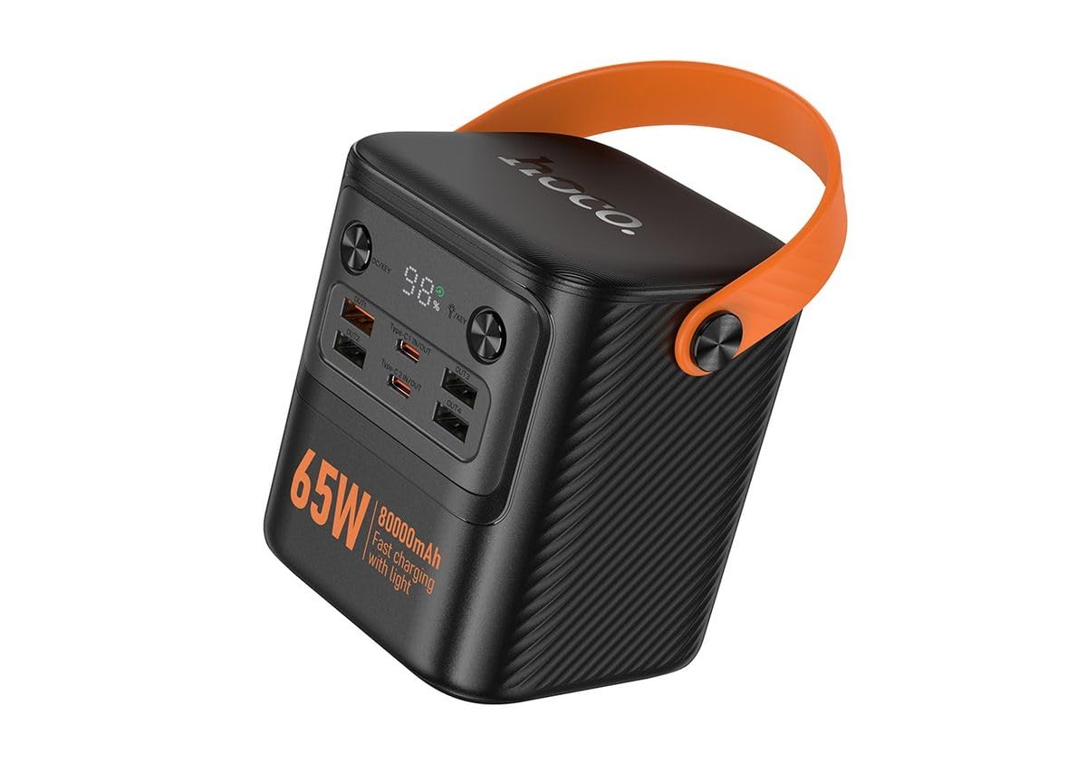 Powerbank Hoco 80000mAh QC3.0 PD3.0 3.25A 65W J152 Pro czarny