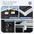 Breezestival 6x4FT Outdoor Storage Shed with Floor Black