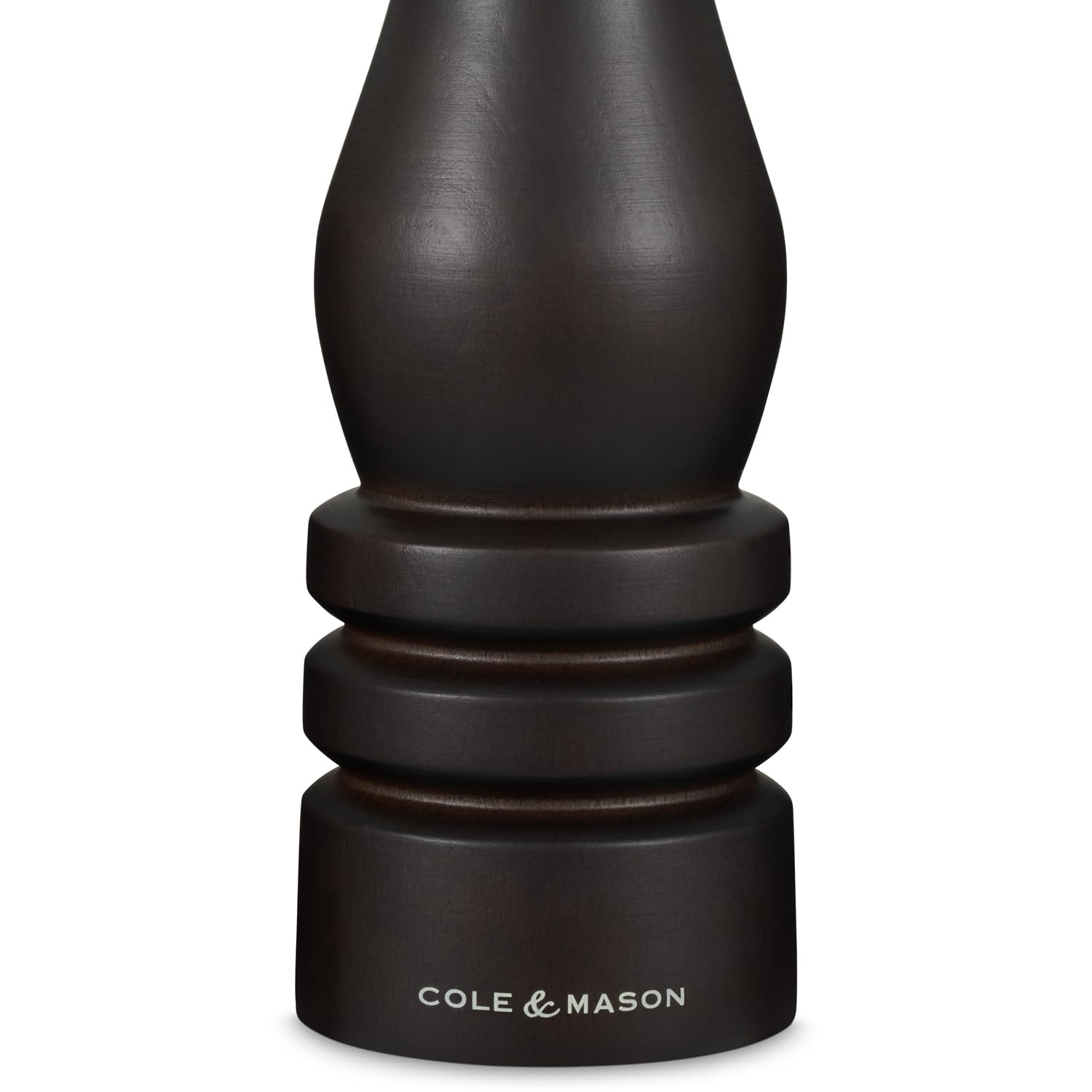 Cole & Mason H233020 London Legno di Cioccolato Macina Sale e Pepe, Precision+/Macinatura Regolabile, Legno di Faggio, 220mm, Pacco Regalo, Include 2 x Macinini, Garanzia a Vita sul Meccanismo
