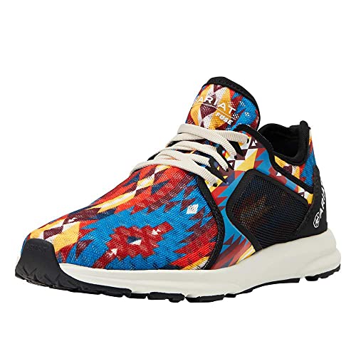 ARIAT Womens Fuse Blue Aztec 10