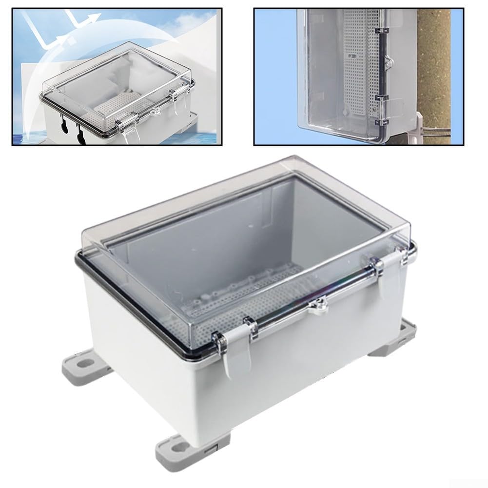 Cubierta protectora del zócalo, caja impermeable al aire libre Caja IP66 290 * 190 140 mm
