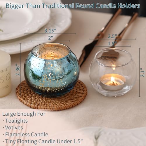 Opiniones de Portavelas semiesférico los 10 mejores. 8 Imagen adicional