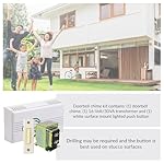 Newhouse Hardware Hardwired Chime Kit with 16-Volt/30VA Transformer and Surface-Mount White Button - Image 4