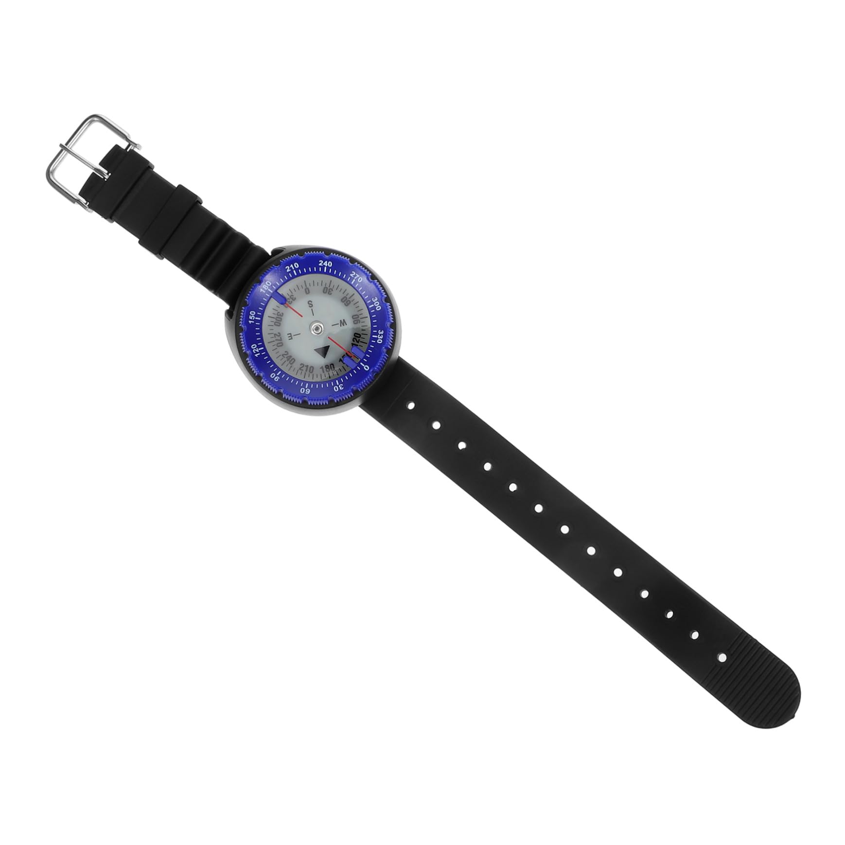 Cabilock Reloj Brújula Brújula de Buceo para Muñeca Herramienta de Navegación para Actividades al Aire como Mochileros y Deportes Acuáticos Compacta