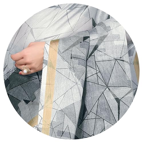 Image of MIRCHI FASHION Saree for Woman Cotton Blend Geometric Printed | Polished Professional Office Wear and Regular Daily Sari with Blouse Piece