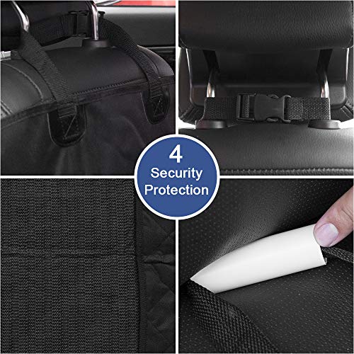 Image of Honest Outfitters Dog Car Seat Cover, Pet Front Cover for Cars, Trucks, and Suv's - Waterproof & Non (Plastic) (Multicolor)