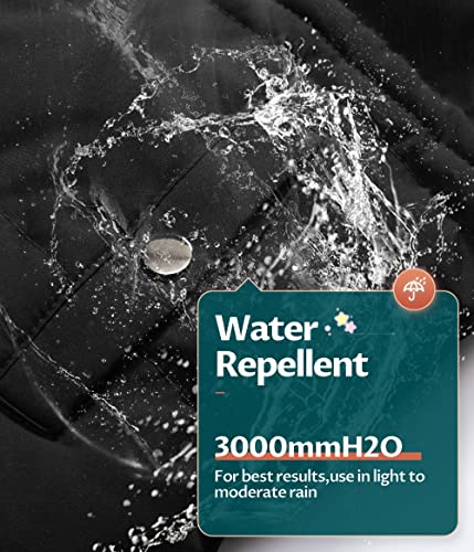 Creatmo Us Girl's Winter Coats Heavyweight Down Alternative Insulation Puffer Outerwear Jacket Black 8 #TOP4