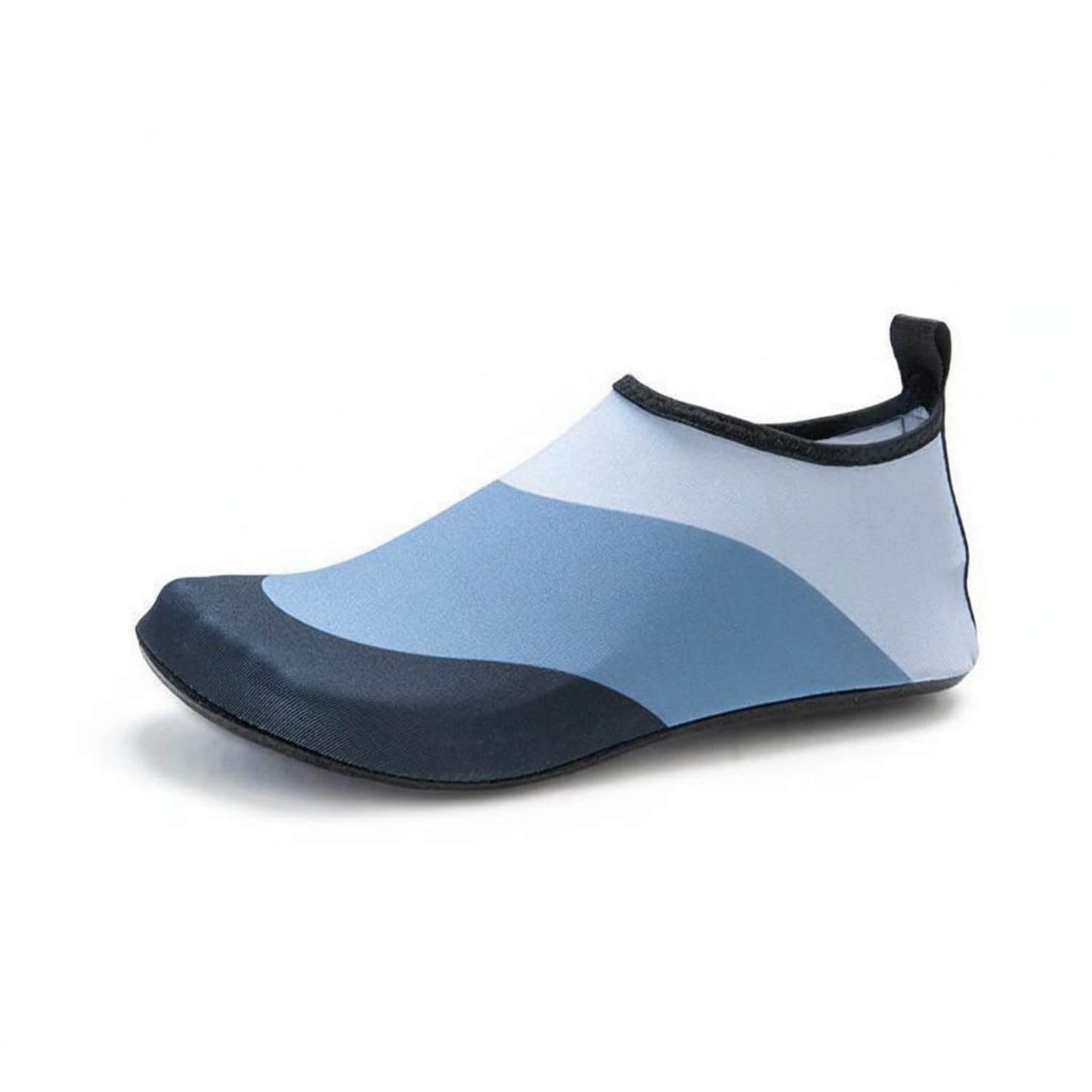 Breathable Quick-Dry Swim Shoes Lightweight Non-Slip Swim Shoes Ultralight Snorkeling Socks Shielded Sole for Men, Women, Kids, Swimming, Gym, Black White Blue, 42-43-image-21