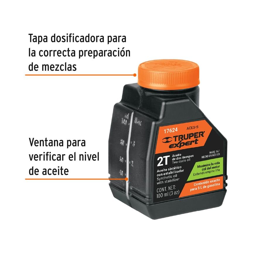Aceite Truper 2 tiempos 5 Imagen adicional