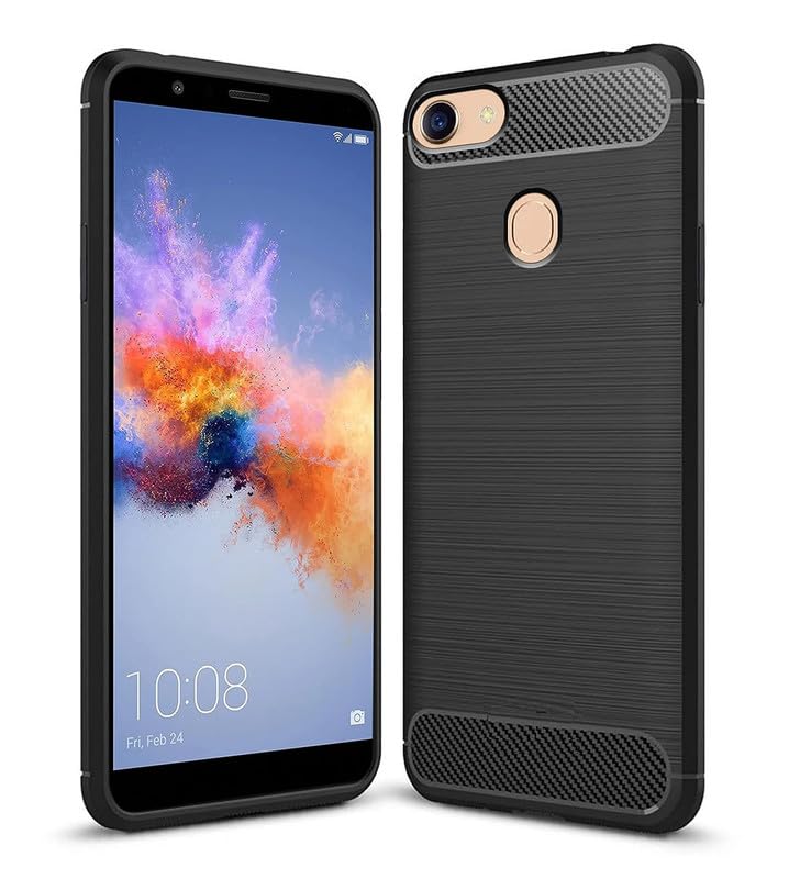 Image of Hybrid Carbon Fiber Back Case for Oppo F5 (Black)