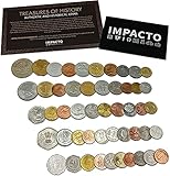 IMPACTO COLECCIONABLES Monedas - Colección de Monedas - 50 Monedas mundiales de 50 países Diferentes