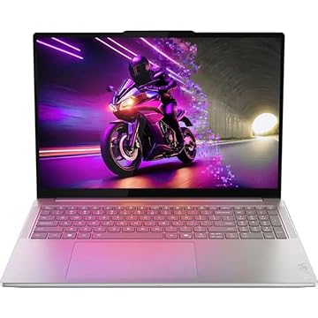 Lenovo Laptop Yoga Pro 9i de 16 polegadas - Intel Ultra 9 285H 16 núcleos, NVIDIA GeForce RTX 5060, 32 GB de RAM, SSD NVMe de 1 TB, OLED tandem 3,2K de 16 polegadas 120 Hz 1000 nits, Windows 11 Pro