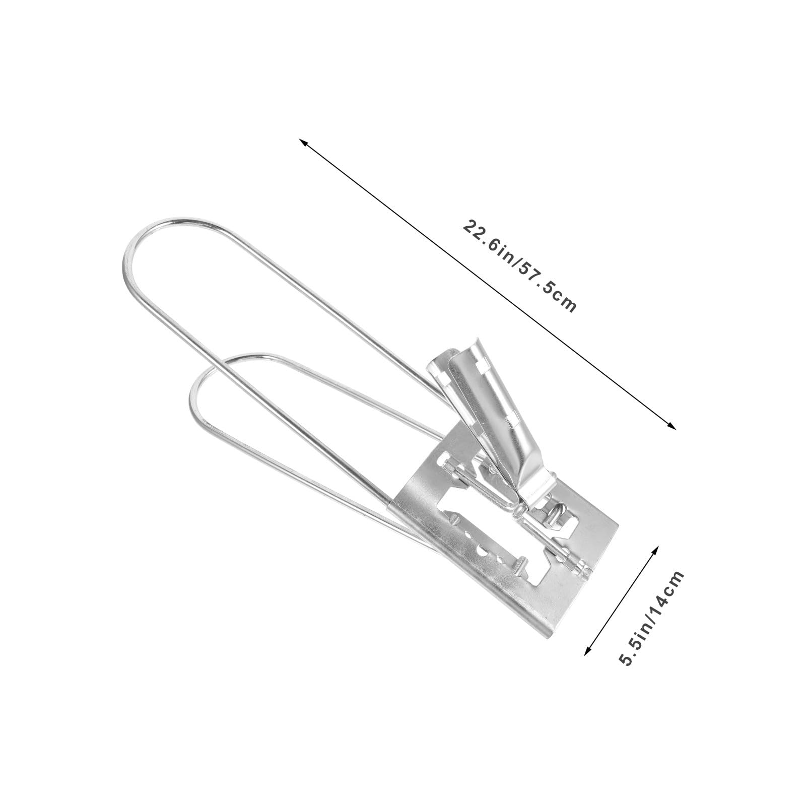 Hemobllo Marco de Fregona de Acero Inoxidable Soporte para Mopa de Limpieza Duradero Compatible Varios Trapeadores para Uso Doméstico E Industrial