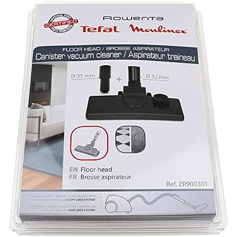 Cepillo aspirador Rowenta ZR900301, plástico negro Cover