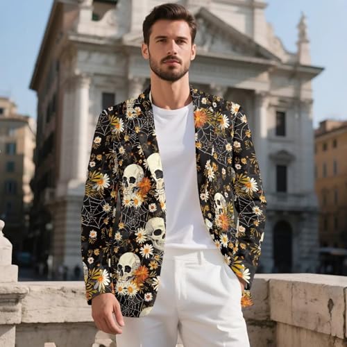 Mens Blazers Slim Fit Business Casual Men Suit Sport Coat One Button Travel Blazer Lightweight Suit Jacket2