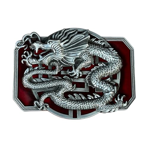 REDYY Relief Dragon Pattern Belt Buckle Adult Clothing Accessories Buckle For Adult Waist Belt Supplies