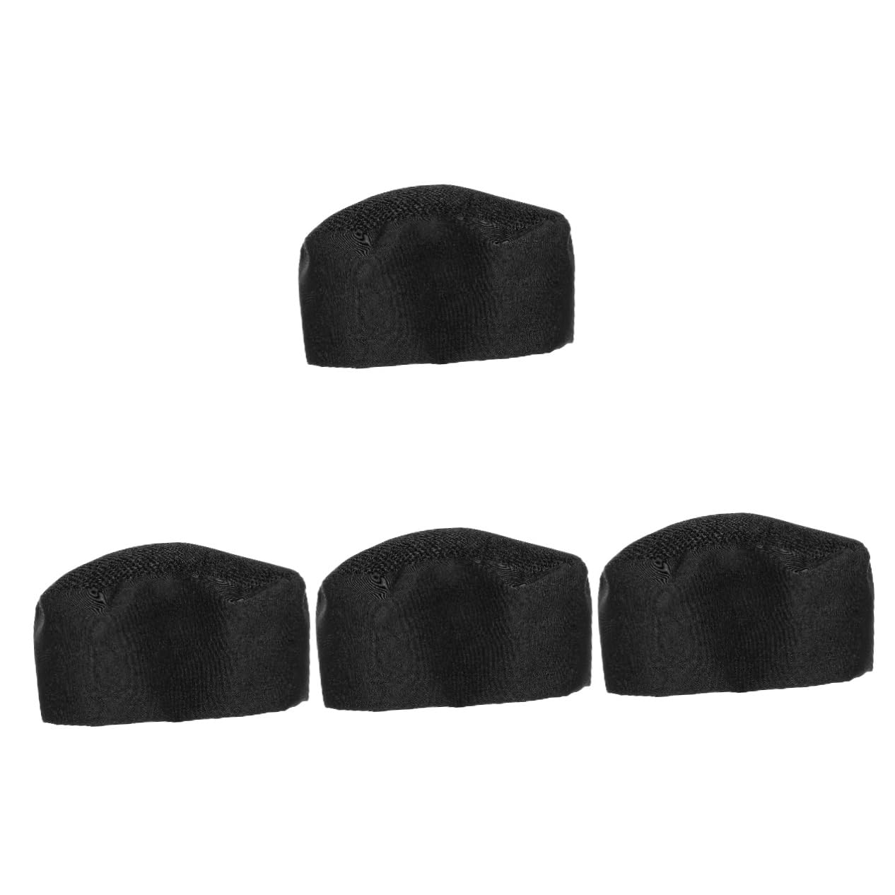 SHERCHPRY 4 Piezas Sombrero de Cocinero Sombrero de Cocina con Estilo de Uniforme para Restaurante Gorro Cocinero Gorro Chef s de Cocina para Servir de Servir paño