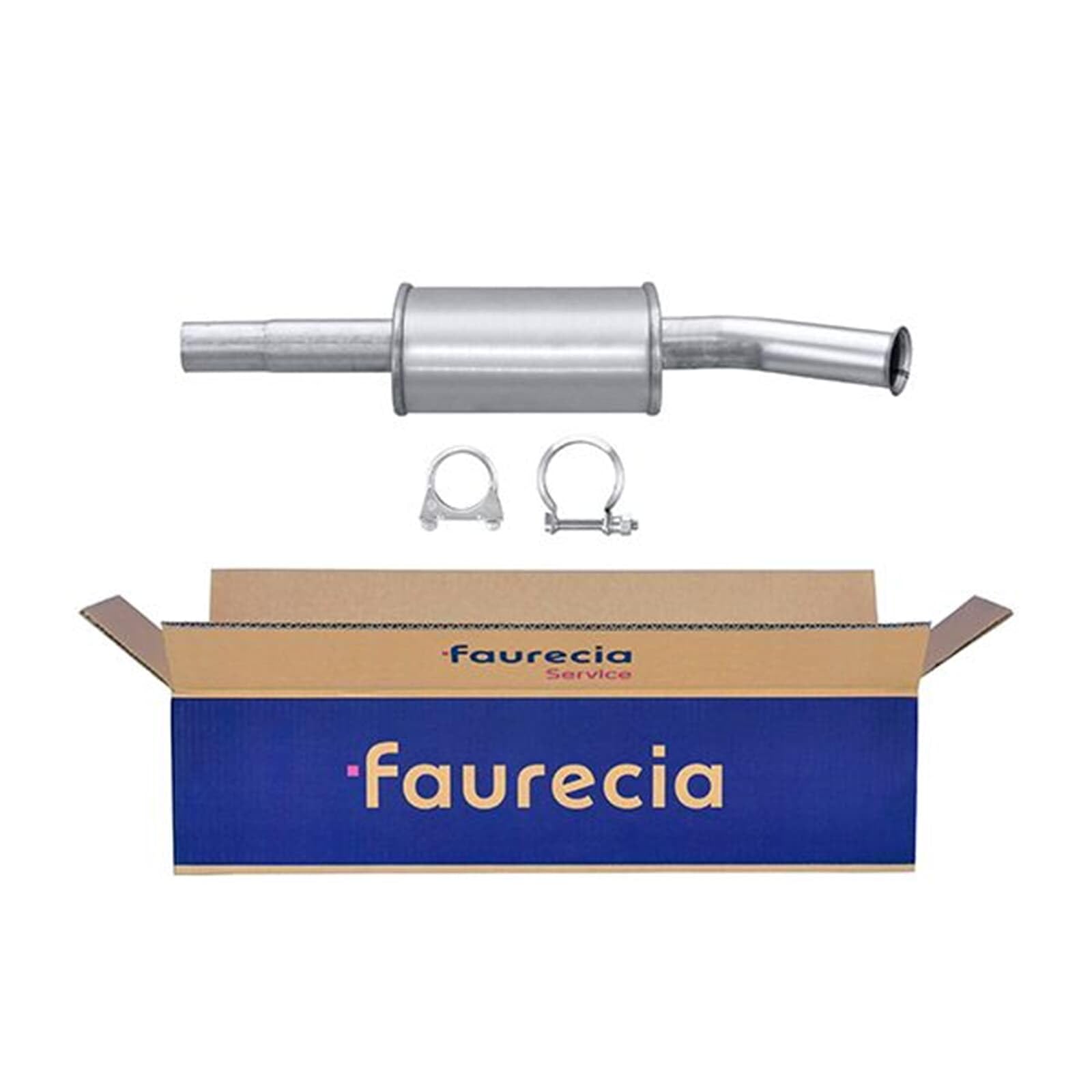 Hella 8LC 366 025-751 - Silenziatore centrale Easy2Fit Kit - pezzo unico - Set con accessori