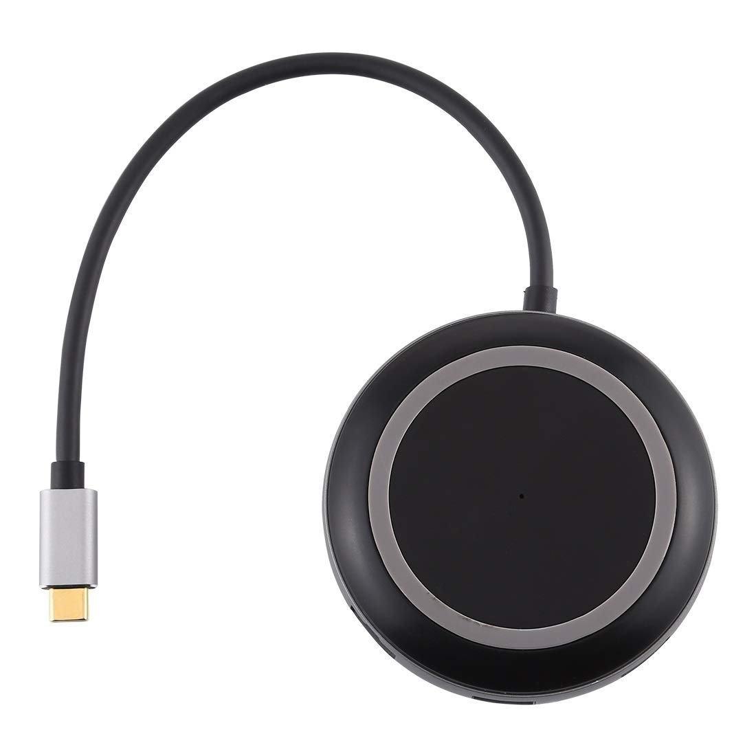 No HUB USB Docking estación Splitter Multifunción Adaptador USB HUB-C/Tipo C A USB 3.0 X 3 + TF Lector De Tarjetas/USB-C/Tipo-C + HDMI + RJ45 + SD Data Hub Extensión