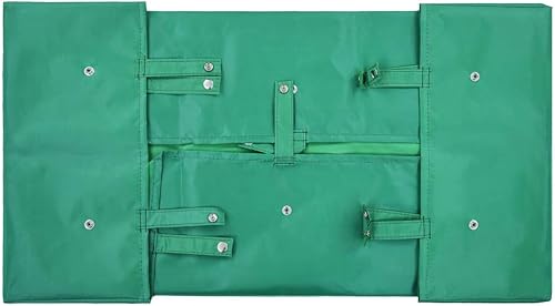 Carrito de jardín (sin carro), carro de césped al aire libre con forro lateral extraíble para tela verde de jardín (33.9 x 18.1 x 16.1 pulgadas2.8 x