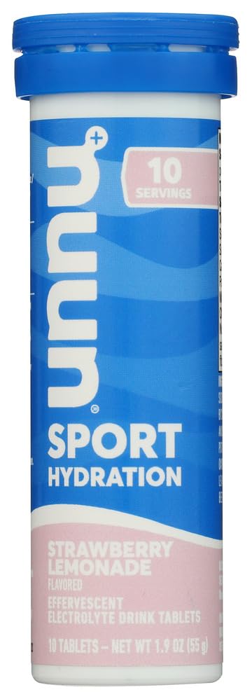 Nuun Sport Hydration Strawberry Lemonade, 10 Drink Tablets
